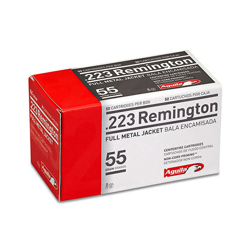 Aguila .223 Remington 55 Grains Full Metal Jacket Per 50 - RTP Armor