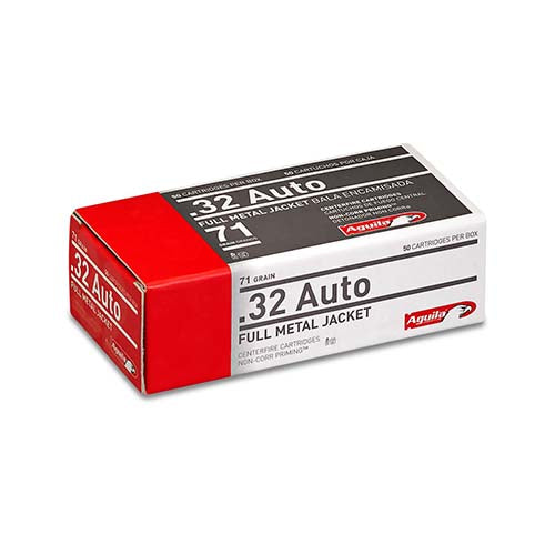 Aguila  .32 Auto 71 Grains Full Metal Jacket Per 50 - RTP Armor