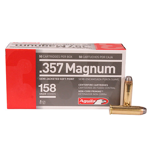 Aguila  .357 Magnun 158 Grains Semi Jacketed Soft Point Per 50 - RTP Armor