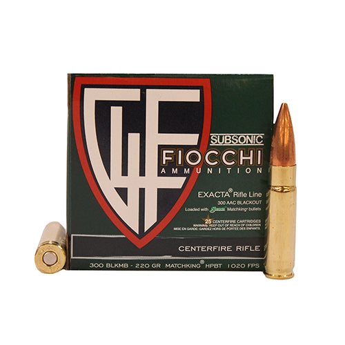 Fiocchi .300 AAC Blackout - RTP Armor