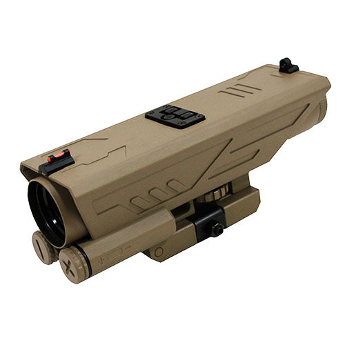 Delta 4X30 Scope/P4 Sniper Ret/Green Lens - RTP Armor