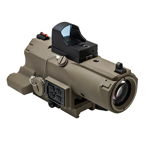 ECO 4X34 Prsmatic ScpBlu Ill/Grn Lsr/Tan - RTP Armor