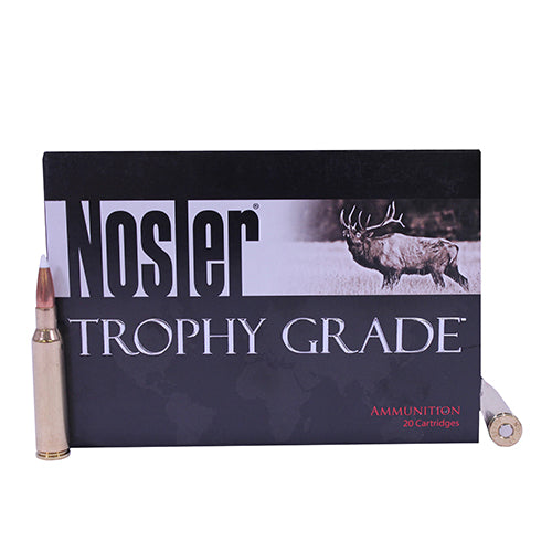 Nosler 6.5x55mm Swedish Mauser Trophy Grade Ammunition 140gr AccuBond Spitzer Per 20 - RTP Armor
