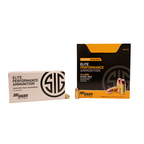 Sig Sauer Elite V-Crown Ammunition - RTP Armor