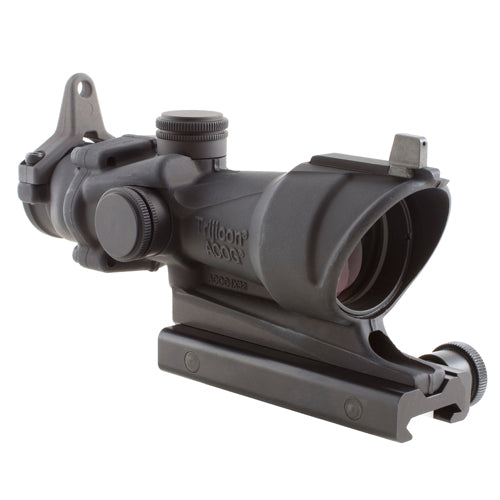 ACOG 4x32 w/Yllw Ctr/TA51/IronSts - RTP Armor