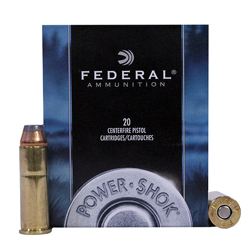 Federal Cartridge 41 Remington Magnum Power-Shok Hunting 210 Grain Jacketed Hollow Point Per 20 - RTP Armor