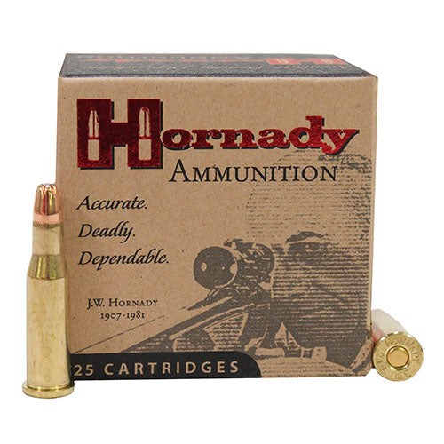 Hornady 218 Bee Custom Ammunition 45 Grains Jacketed Hollow Point Per 25 - RTP Armor