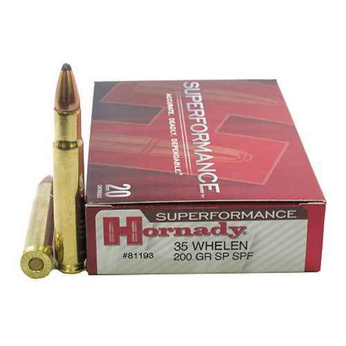 Hornady 35 Whelen 200gr SP Superformance /20 - RTP Armor