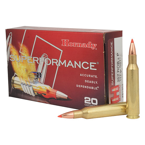 Hornady 257 Roberts + P Superformance 117 Grain SST  Per 20 - RTP Armor