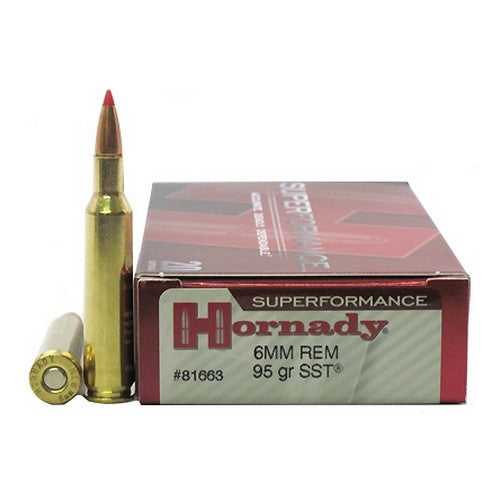 Hornady 6mm Remington Superformance 95gr SST (Per 20) - RTP Armor