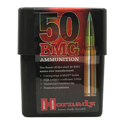 Hornady 50 BMG 750gr A-MAX (Per 10) - RTP Armor