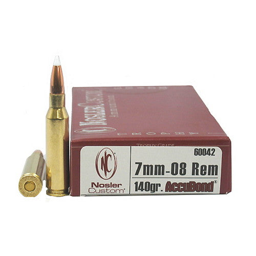 Nosler 7mm-08 Remington Ammunition - RTP Armor