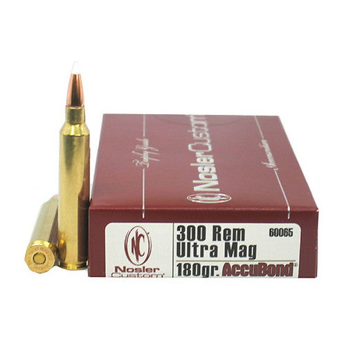 Nosler 300 Remington Ultra Magnum Ammunition - RTP Armor