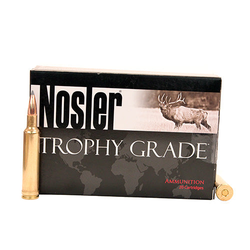 Nosler 270 Weatherby Trophy Grade Ammunition 150 Grains AccuBond Long Range Per 20 - RTP Armor