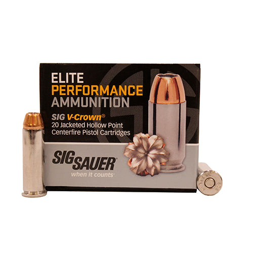 Sig Sauer Elite V-Crown Ammunition - RTP Armor