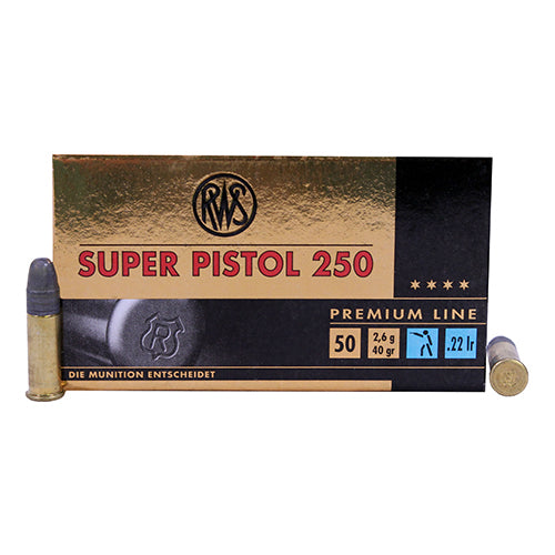 Walther .22 Long Rifle 40 Grains Lead Round Nose Per 50 - RTP Armor