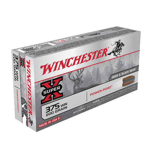 Winchester  375 Winchester Super-X 200 Grains Power-Point Per 20 - RTP Armor